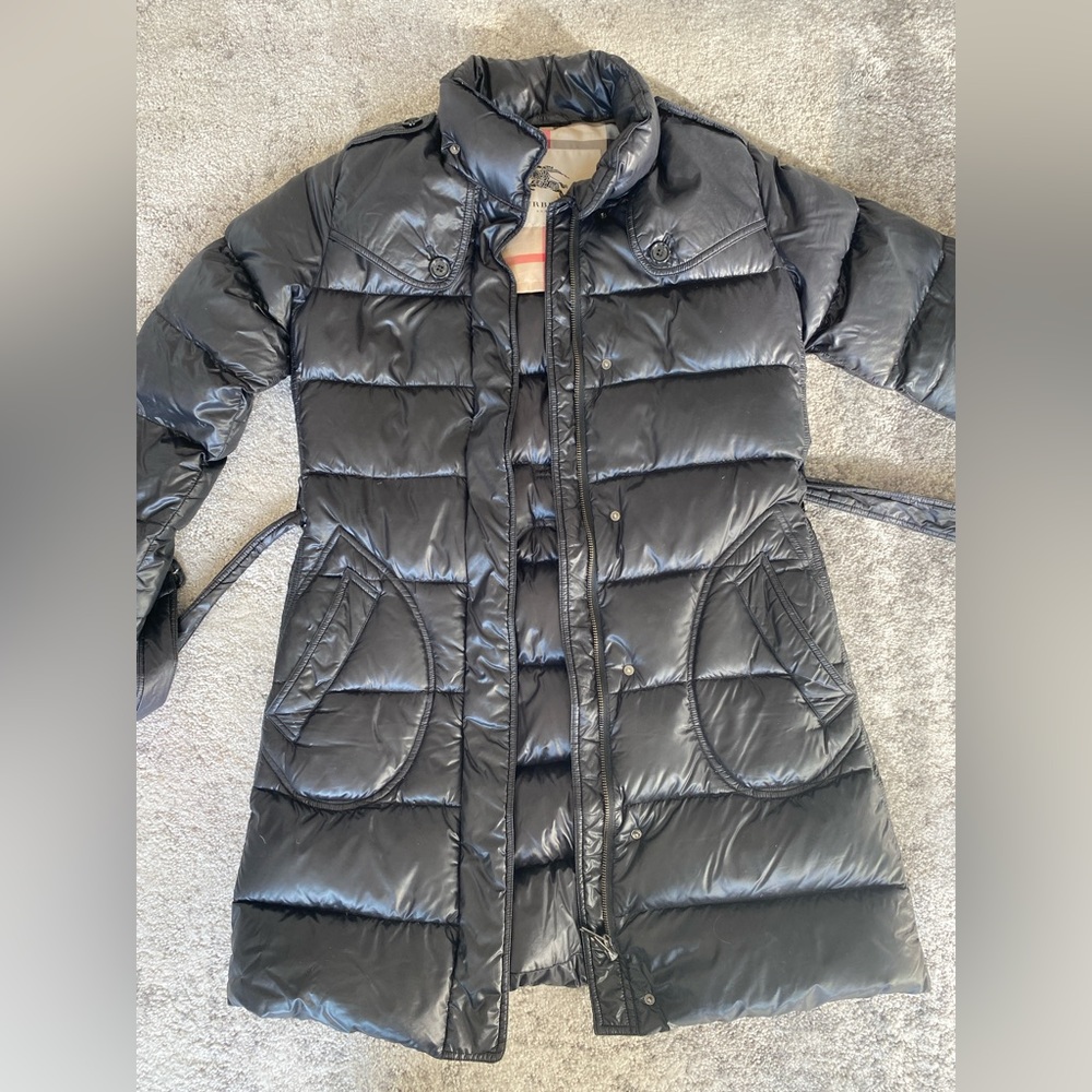 Woman's BURBERRY Lightweight Down Puffer Coat